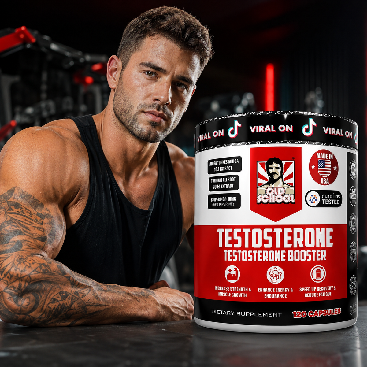 TURKESTERONE (TESTOSTERONE BOOSTER)