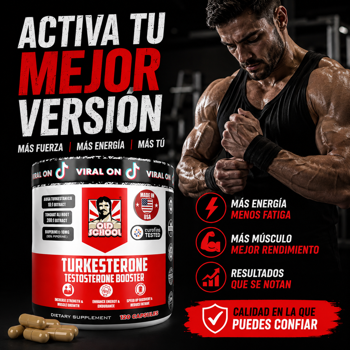 TURKESTERONE (TESTOSTERONE BOOSTER)