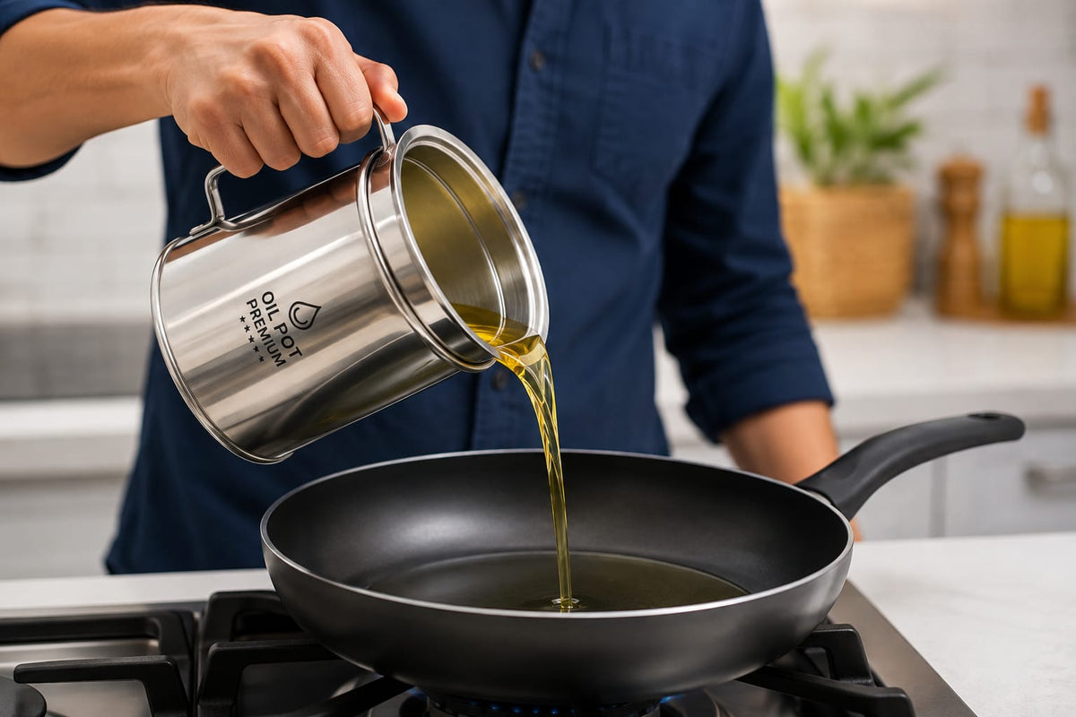 OIL POT PREMIUM : EL FILTRO DE ACEITE QUE TODA COCINA NECESITA